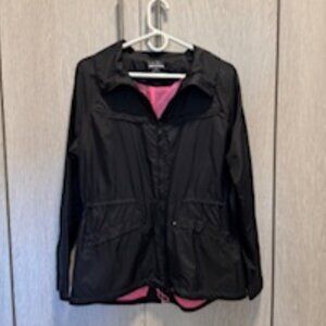 Lauren Ralph Lauren Active Rain Jacket in Black, Size Medium